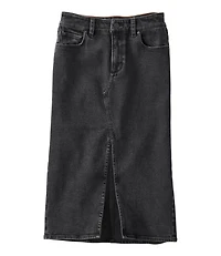 Women's Signature Heritage Denim Midi Skirt