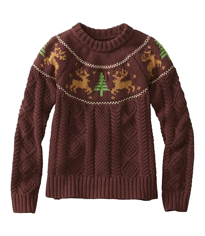 Women's Signature Cotton Fisherman Sweater