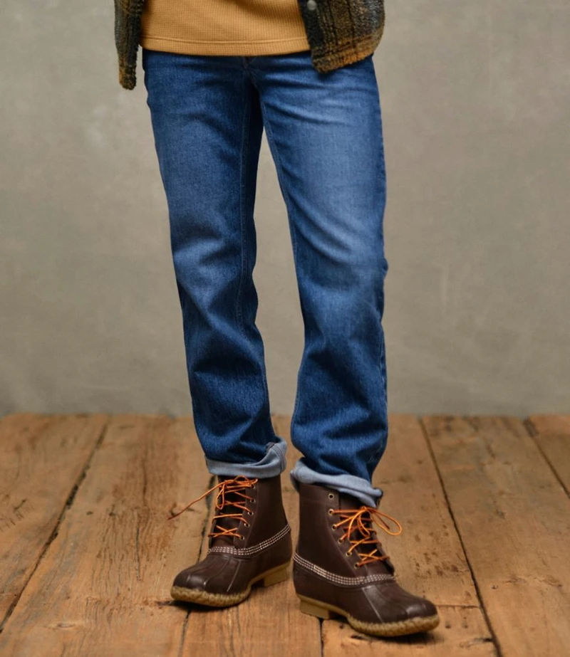 Men's Signature Heritage Denim, Slim Fit, Straight Leg