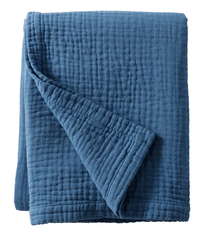 Lightweight Cotton Gauze Throw