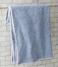 Organic Textured Cotton Towel Set, Marled