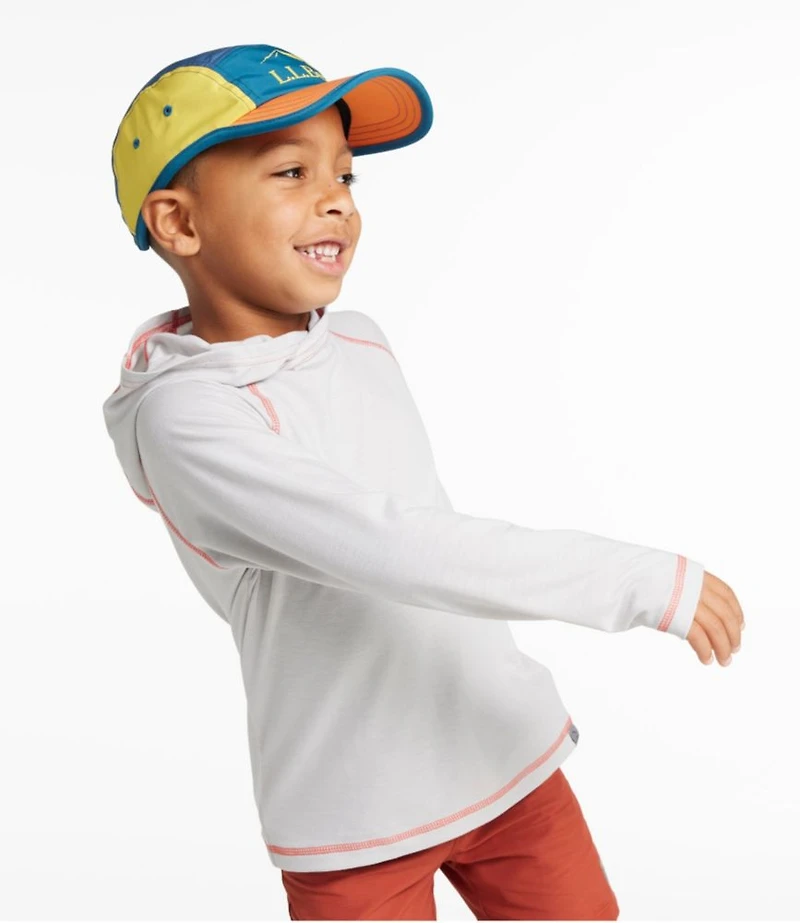 Kids' Everyday SunSmart® Hooded Tee, Long-Sleeve