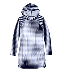 Women's SunSmart® UPF 50+ Sun Shirt, Hooded Tunic Print