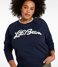 Women's Peaks Island Crewneck, Logo