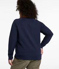 Women's Peaks Island Crewneck, Logo