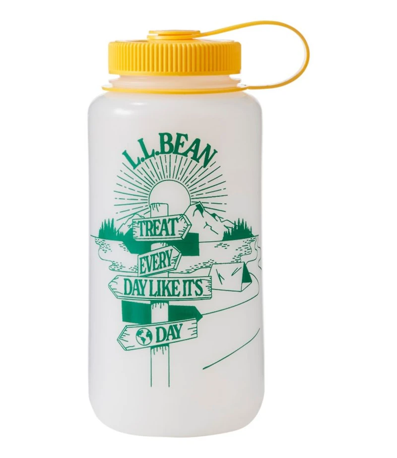 Nalgene Ultralite Wide Mouth Water Bottle with L.L.Bean Print, 32 oz.