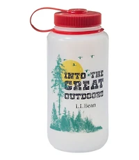 Nalgene Ultralite Wide Mouth Water Bottle with L.L.Bean Print, 32 oz.