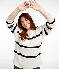 Women's Sunwashed Waffle Sweater