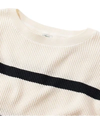 Women's Sunwashed Waffle Sweater