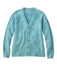 Women's Mariner Shaker Sweater, V-Neck Cardigan