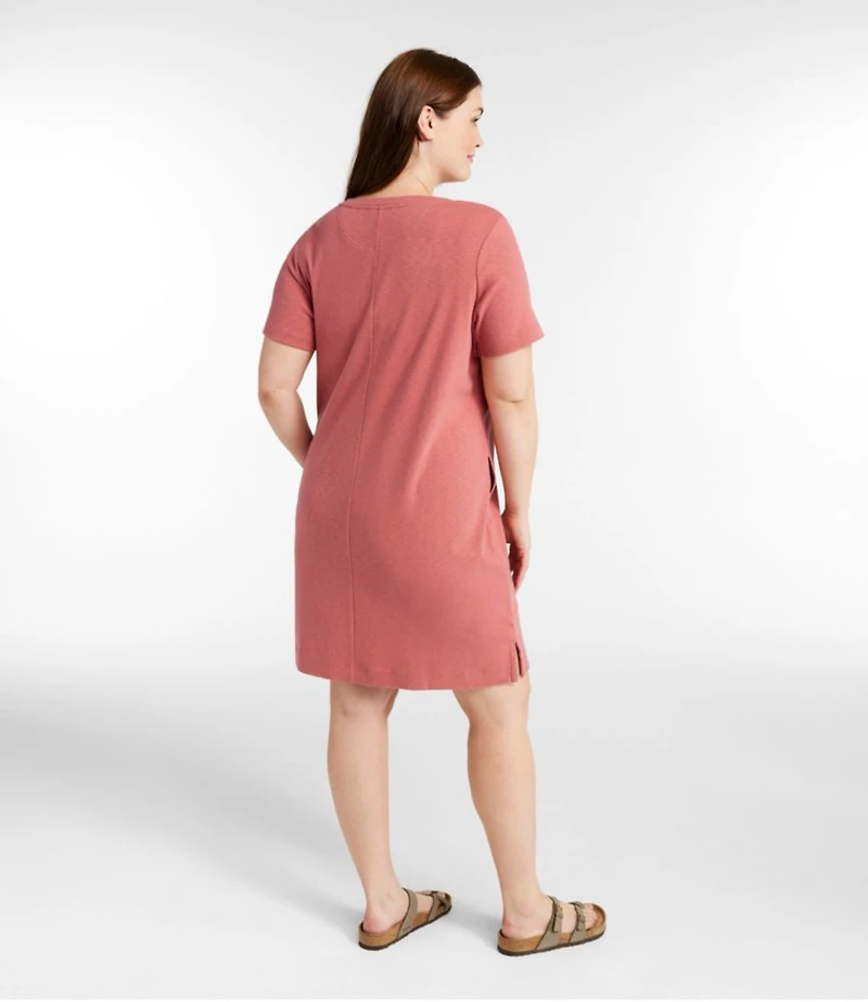 Women's Rocky Coast Slub-Knit Splitneck Dress