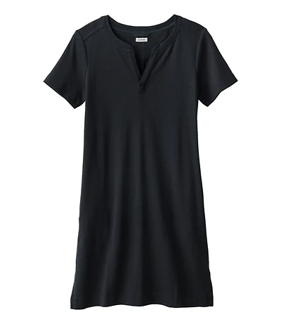 Women's Rocky Coast Slub-Knit Splitneck Dress