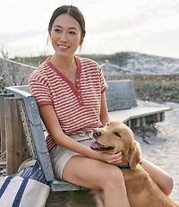 Women's Midweight Cotton Slub Sweater