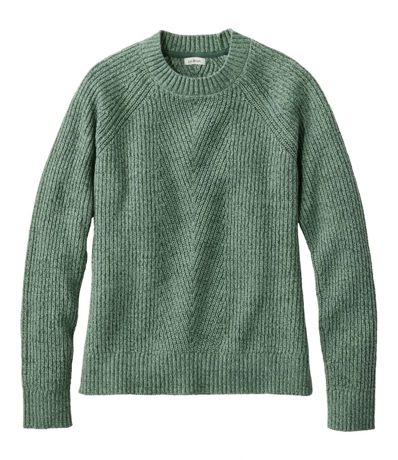Women's Mariner Shaker Sweater, Crewneck