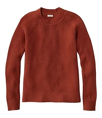 Women's Mariner Shaker Sweater, Crewneck