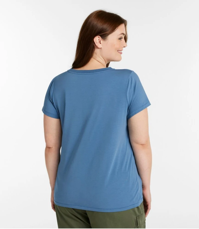 Women's Soft Stretch Supima-Blend Tee