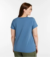 Women's Soft Stretch Supima-Blend Tee