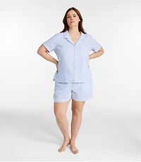 Women's Bean's Seacoast Seersucker Short Set