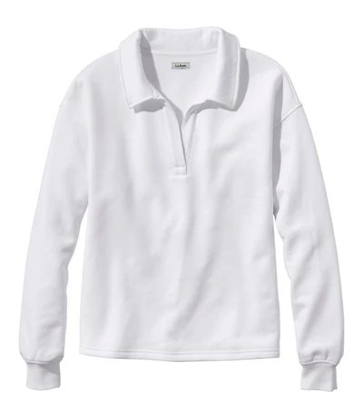 Women's Sunwashed Sweats, Splitneck Polo