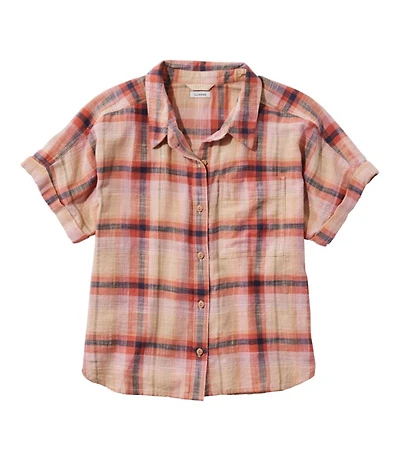 Women's L.L.Bean Day Breeze Shirt, Short-Sleeve Button-Front