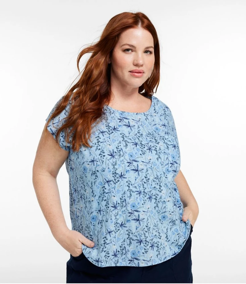 Women's Linen/Cotton Tee