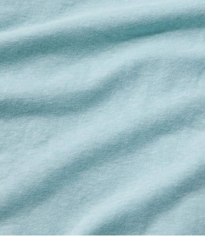 Women's Linen/Cotton Tee, Short-Sleeve Scoopneck
