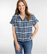 Women's L.L.Bean Day Breeze Shirt, Short-Sleeve Button-Front