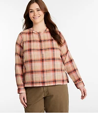 Women's L.L.Bean Day Breeze Shirt, Long-Sleeve Collarless