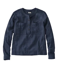 Women's L.L.Bean Day Breeze Shirt, Long-Sleeve Collarless
