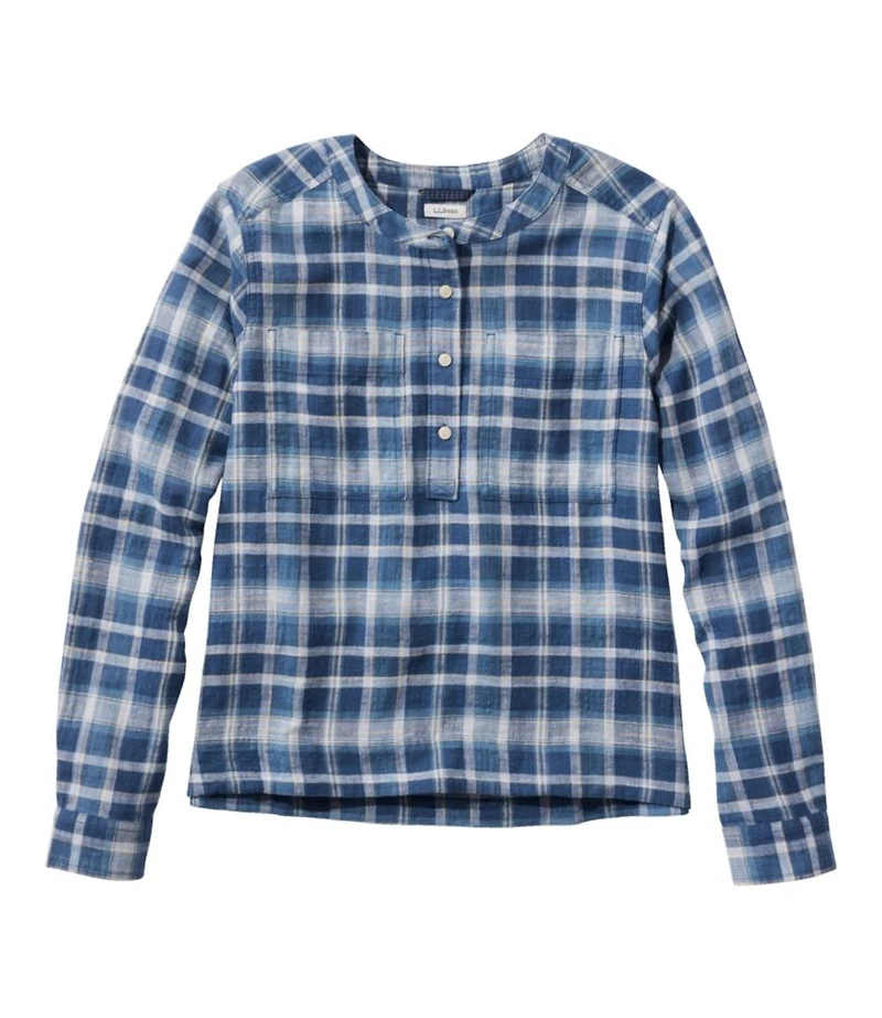 Women's L.L.Bean Day Breeze Shirt, Long-Sleeve Collarless