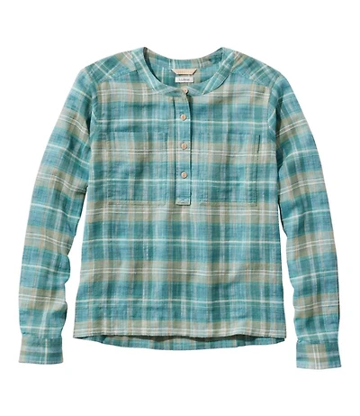 Women's L.L.Bean Day Breeze Shirt, Long-Sleeve Collarless