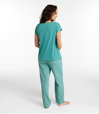 Women's Bean's Seacoast Seersucker Pajama Pant Set