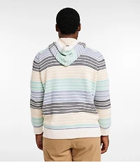 Men's Sunwashed Textured Cotton Sweater, Hoodie, Stripe