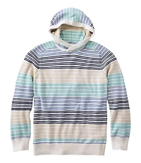 Men's Sunwashed Textured Cotton Sweater, Hoodie, Stripe