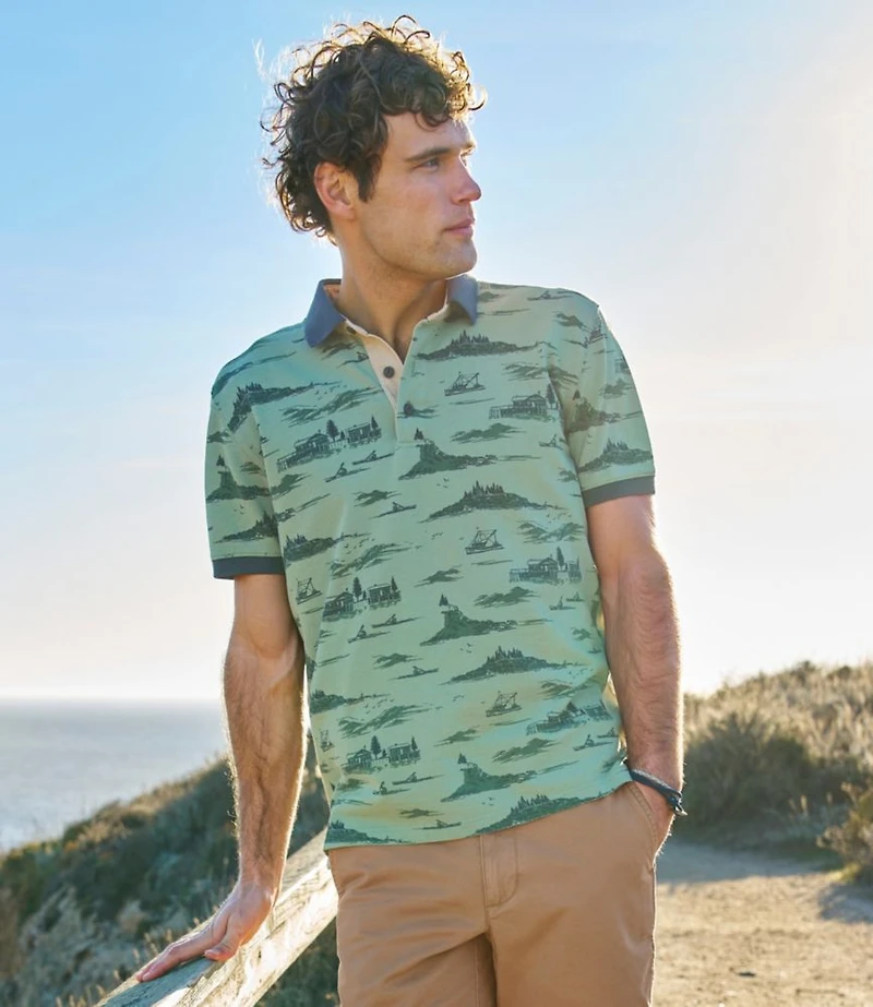 Men's Casco Bay Rugged Polo, Short-Sleeve