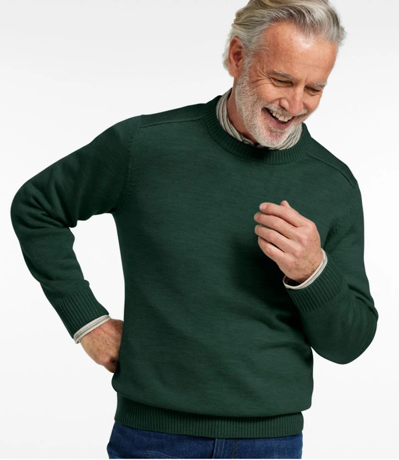 Men's Essential Merino Sweater, Crewneck