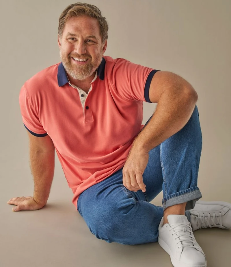 Men's Casco Bay Rugged Polo, Short-Sleeve