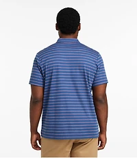 Men's Comfort Stretch Performance® Polo, Short-Sleeve, Slightly Fitted, Stripe