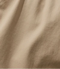 Women's Lakewashed Pull-on Chinos, Mid-Rise Wide-Leg Crop