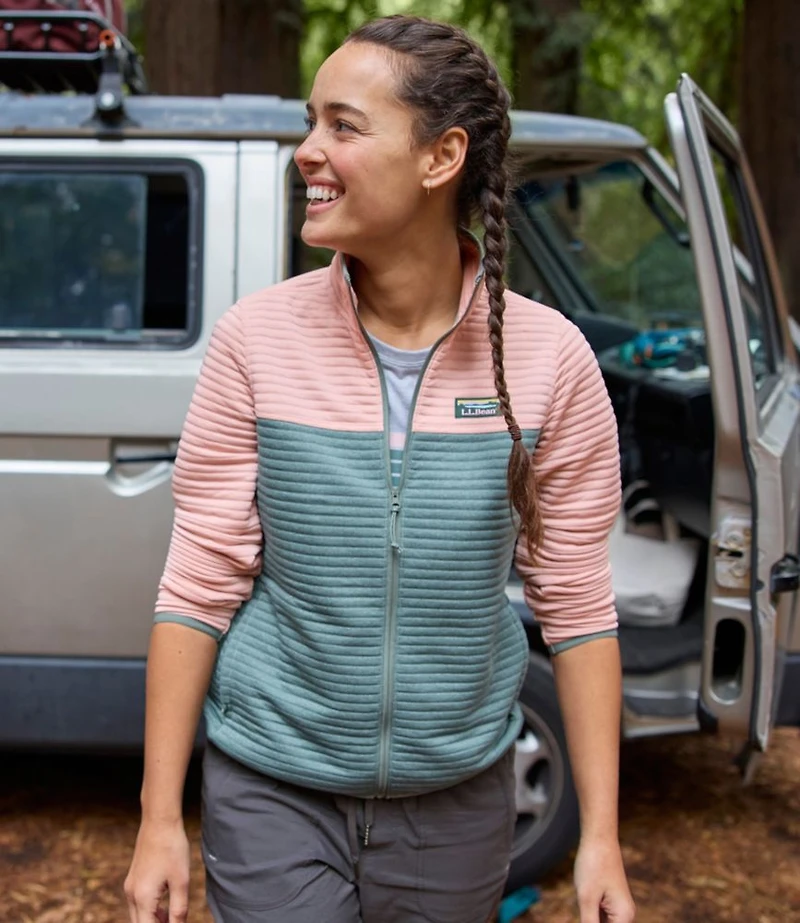 Women's Airlight Knit Full-Zip, Colorblock