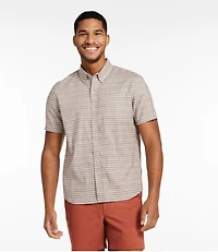 Men's Stonecoast Hemp Shirt, Short-Sleeve, Slightly Fitted Untucked Fit