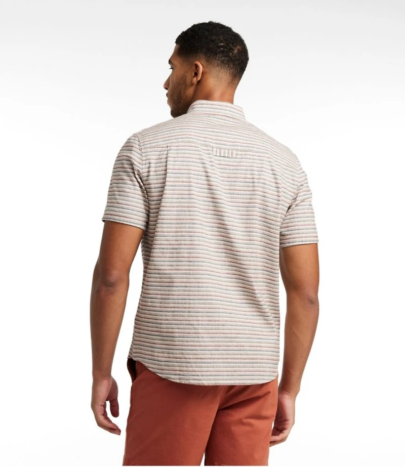 Men's Stonecoast Hemp Shirt, Short-Sleeve, Slightly Fitted Untucked Fit