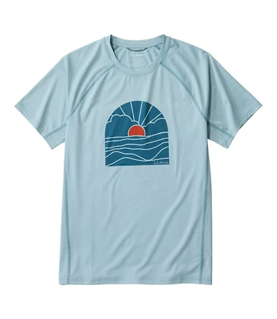 Men's Swift River Cooling Sun Shirt, Short-Sleeve Graphic