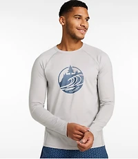 Men's Swift River Cooling Rash Guard, Graphic
