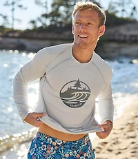Men's Swift River Cooling Rash Guard, Graphic
