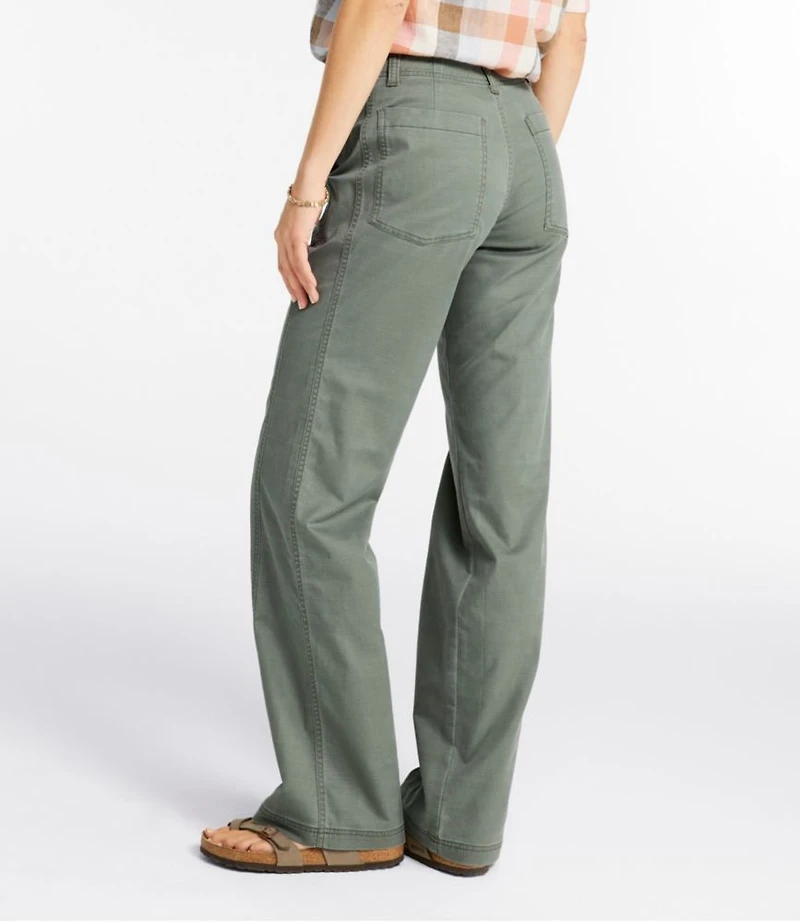 Women's Signature Utility Pants, High-Rise Wide-Leg