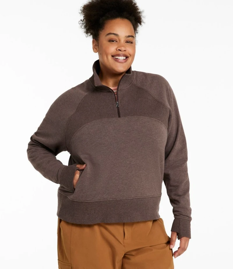 Women's L.L.Bean Cozy Pullover, Quarter-Zip