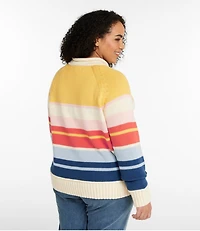 Women's Signature Original Cotton Sweater, Rollneck Stripe