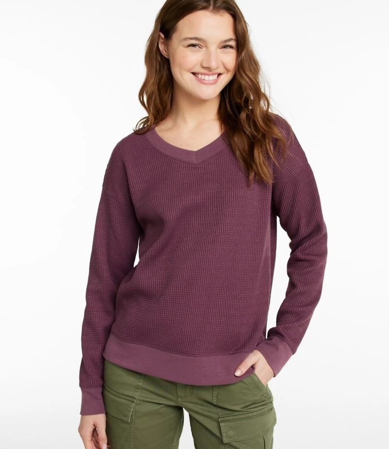 Women's Birchwood Brushed Waffle Top