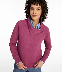 Women's Quilted Sweatshirt